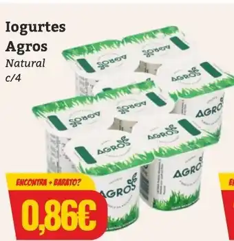 Belita Iogurtes Agros Natural c/4 promoção