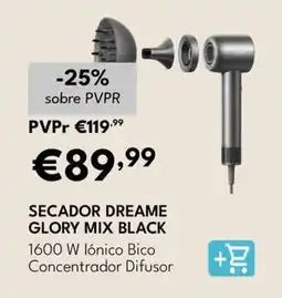 Radio Popular Secador dreame glory mix black promoção