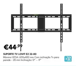 Radio Popular Suporte tv lovit e2 32-80 promoção