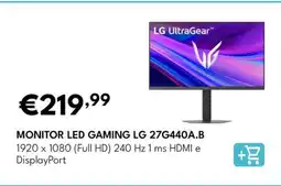 Radio Popular Monitor led gaming lg 27g440a.b promoção