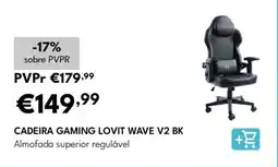 Radio Popular Cadeira gaming lovit wave v2 bk promoção
