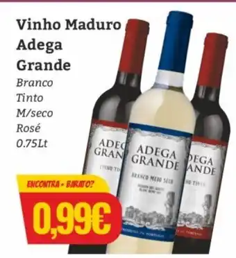 Belita Vinho maduro Adega Grande 0,75Lt promoção