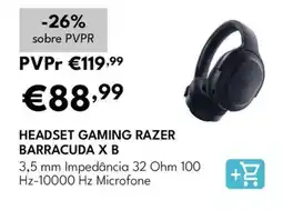 Radio Popular Headset gaming razer barracuda x b promoção