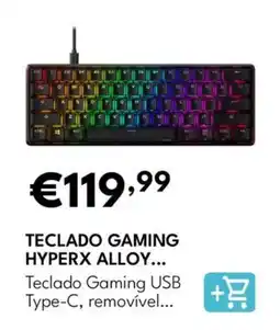 Radio Popular Teclado gaming hyperx alloy... promoção