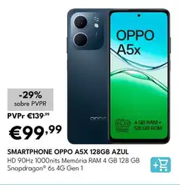 Radio Popular Smartphone oppo a5x 128gb azul promoção