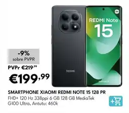 Radio Popular Smartphone xiaomi redmi note 15 128 pr promoção
