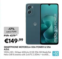 Radio Popular Smartphone motorola g06 power 8/256 promoção