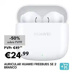 Radio Popular Auricular huawei freebuds se 2 branco promoção