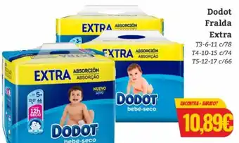 Belita Dodot Fralda Extra promoção
