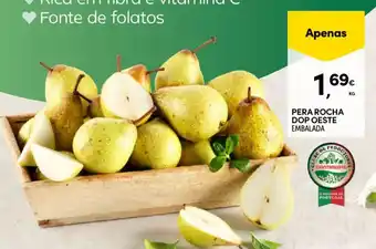 Continente Pera rocha dop oeste promoção