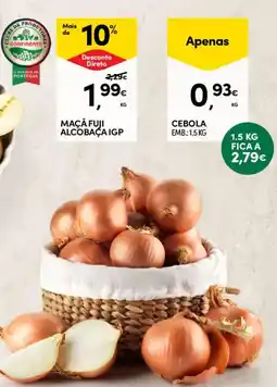 Continente Cebola promoção