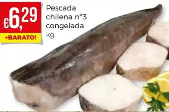 Bolama Pescada chilena n3 congelada promoção
