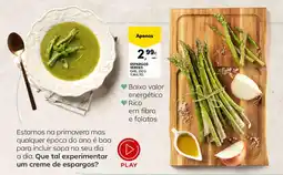 Continente Espargos verdes promoção