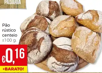 Bolama Pão rústico centeio 100g promoção