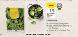 Continente Espinafre baby leaf continente promoção