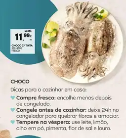 Continente Choco c/tinta 200-800g fresco promoção