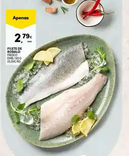 Continente Filete de robalo fresco promoção