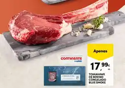 Continente Tomahawk de bovino congelado blue smoke promoção
