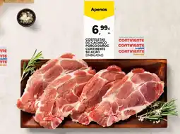 Continente Costeletas do cachaço porco duroc continente seleção promoção
