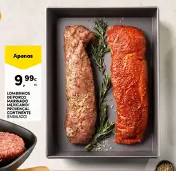 Continente Lombinhos de porco marinado mexicano/ provençal continente promoção