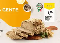 Continente Pão escuro rio maior c/ sementes promoção
