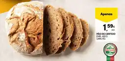 Continente Pão de centeio promoção