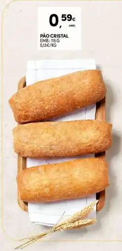 Continente Pão cristal promoção