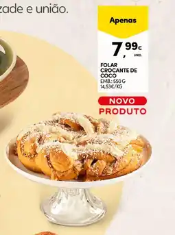 Continente Folar crocante de coco promoção