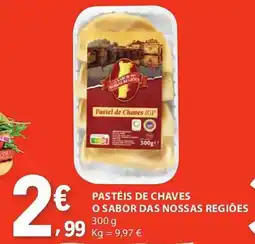 E.Leclerc Pastéis de chaves o sabor das nossas regiões promoção