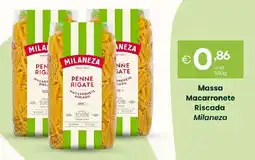 Roque Supermercados Massa Macarronete Riscada Milaneza promoção
