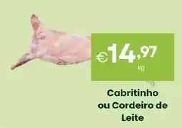Roque Supermercados Cabritinho ou Cordeiro de Leite promoção