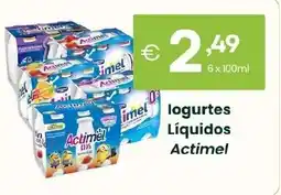 Roque Supermercados logurtes Líquidos Actimel promoção