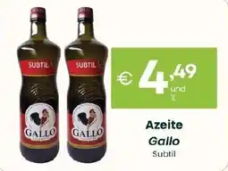 Roque Supermercados Azeite Gallo Subtil promoção