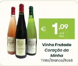 Roque Supermercados Vinho Frutado Coração da Minha promoção