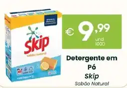 Roque Supermercados Detergente em Pó Skip Sabão Natural promoção