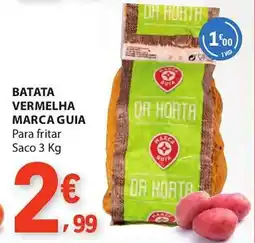 E.Leclerc Batata vermelha marca guia para fritar saco promoção