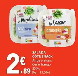 E.Leclerc Salada côté snack promoção