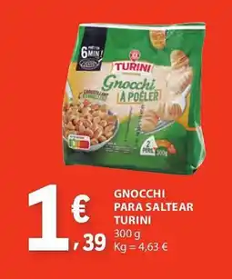 E.Leclerc Gnocchi para saltear turini promoção
