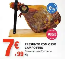E.Leclerc Presunto com osso campo fino promoção