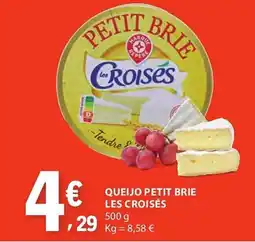 E.Leclerc Queijo petit brie les croisés promoção