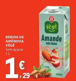 E.Leclerc Bebida de amêndoa végé promoção