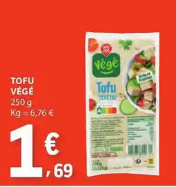E.Leclerc Tofu végé promoção