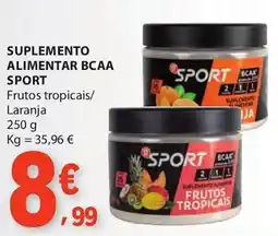 E.Leclerc Suplemento alimentar bcaa sport promoção