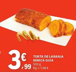 E.Leclerc Torta de laranja marca guia promoção
