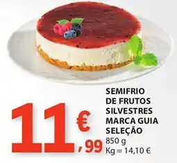 E.Leclerc Semifrio de frutos silvestres marca guia seleção promoção
