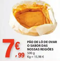 E.Leclerc Pão de ló de ovar o sabor das nossas regiões promoção
