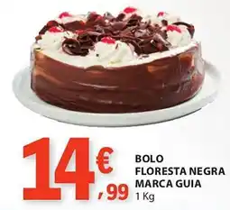 E.Leclerc Bolo floresta negra marca guia promoção