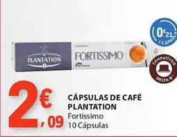 E.Leclerc Cápsulas de café plantation promoção