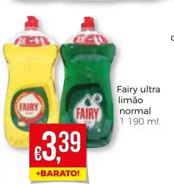 Bolama Fairy Ultra Limão Normal 1 190ml promoção