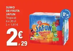 E.Leclerc Sumo de fruta jafun promoção